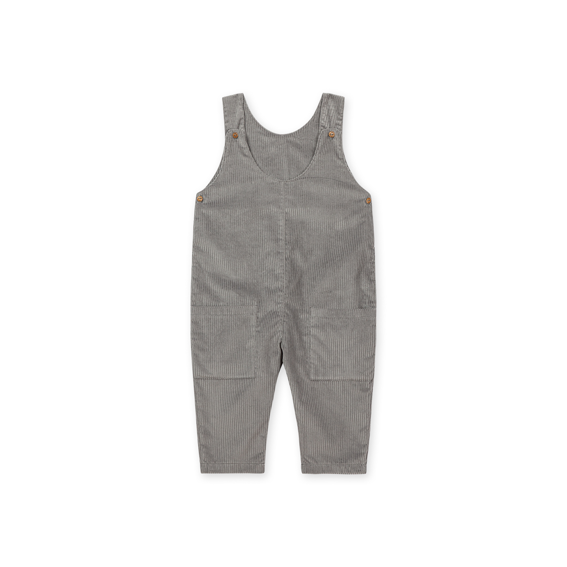 Jardineira Casual - Cinzento