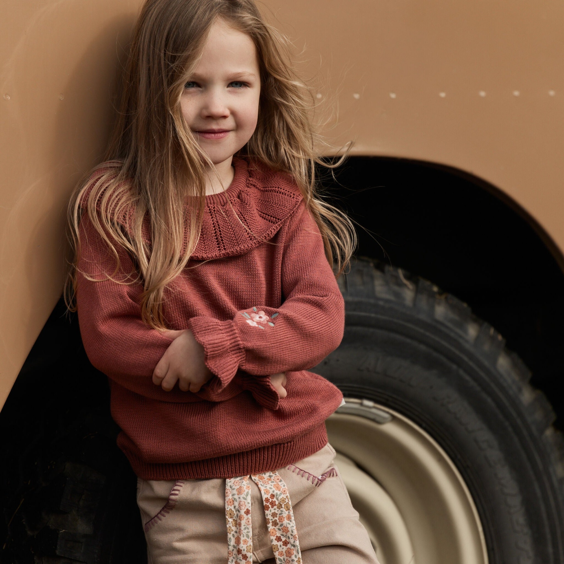 CAMISOLA DE MALHA SAFARI FRIENDS ROSA