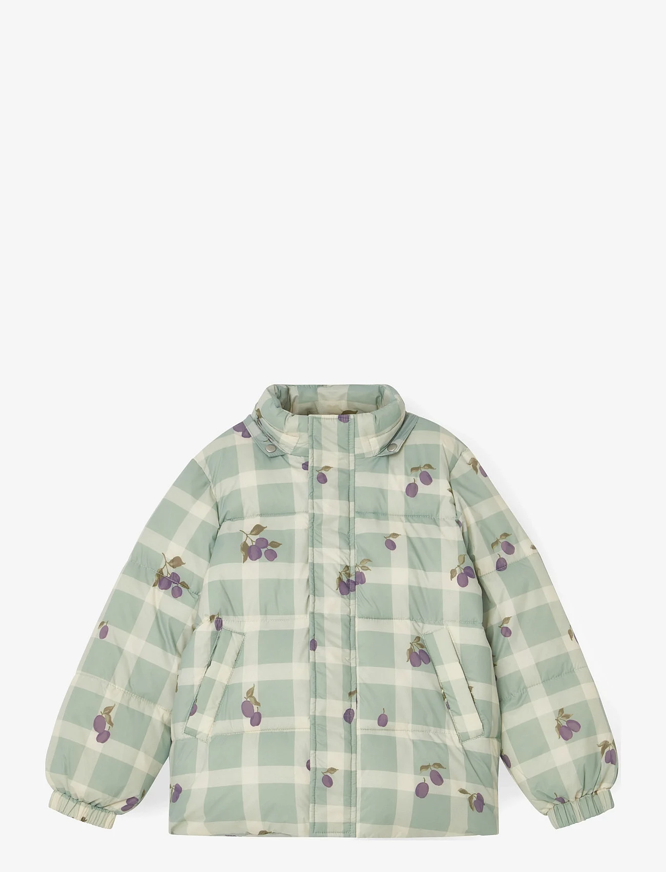 Casaco Garbo&Friends Prune Check Puffer