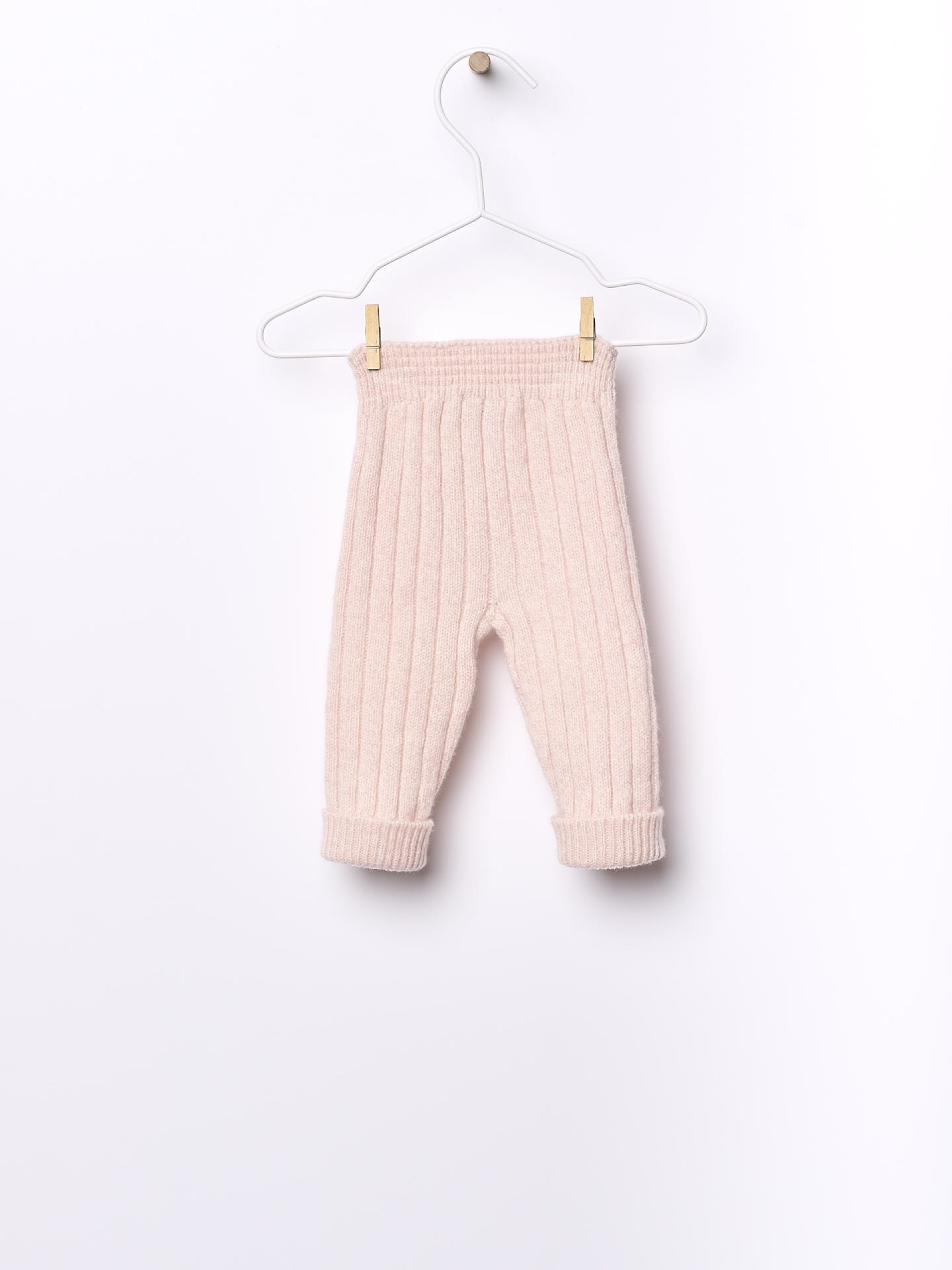 Calças tricotadas lã