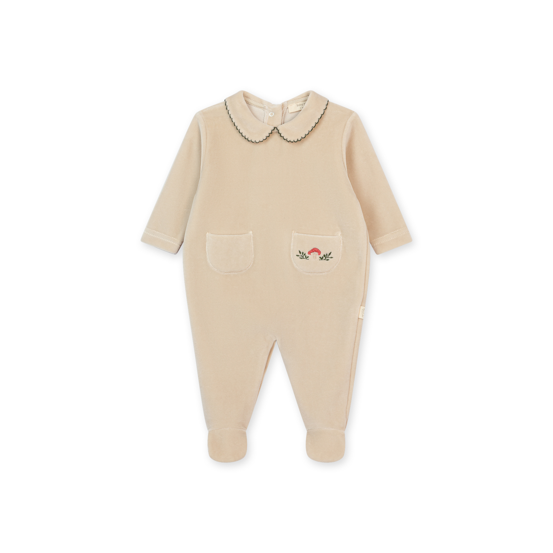 Babygrow Toadstool - Taupe