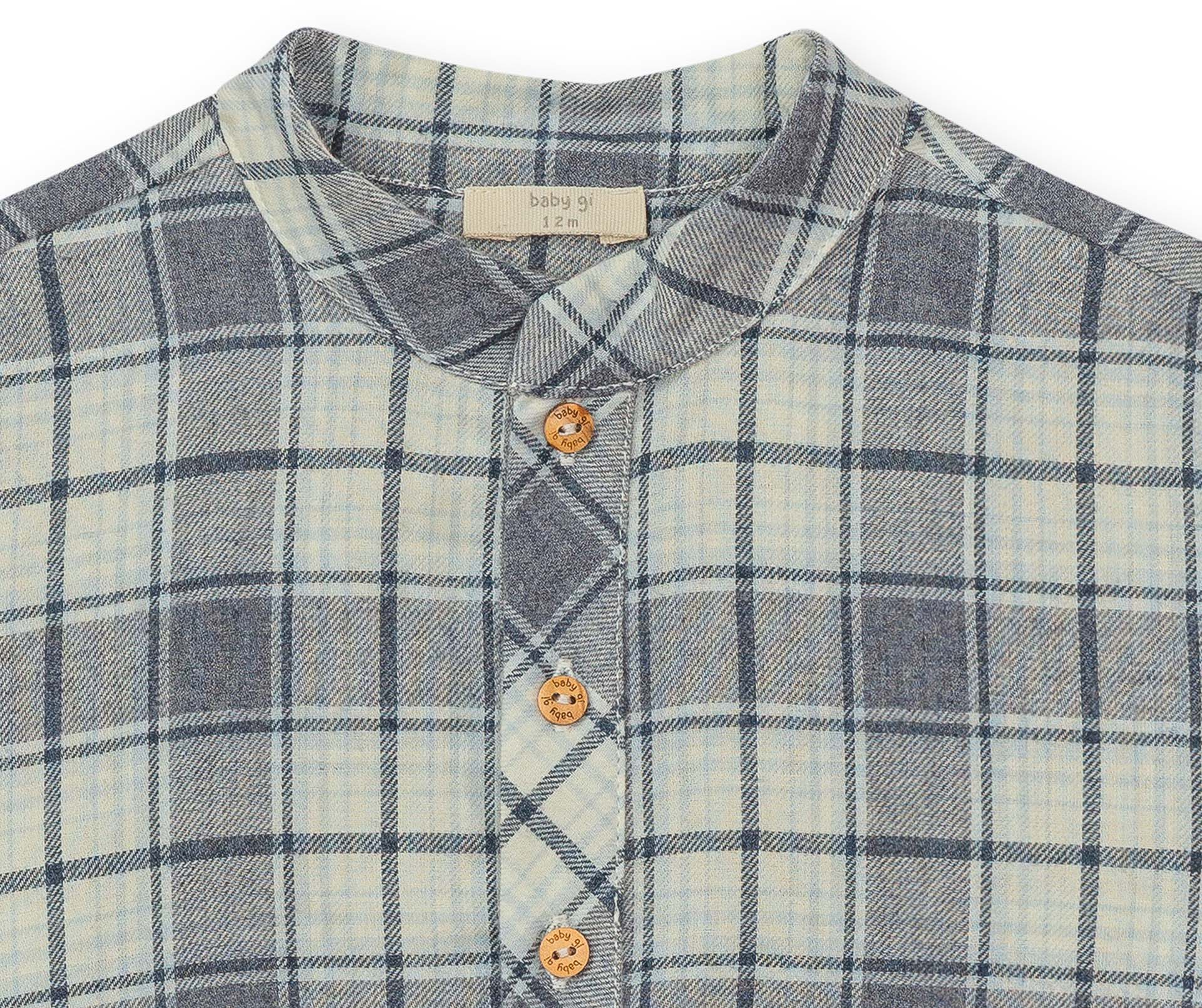 Camisa Forest Folk - Azul