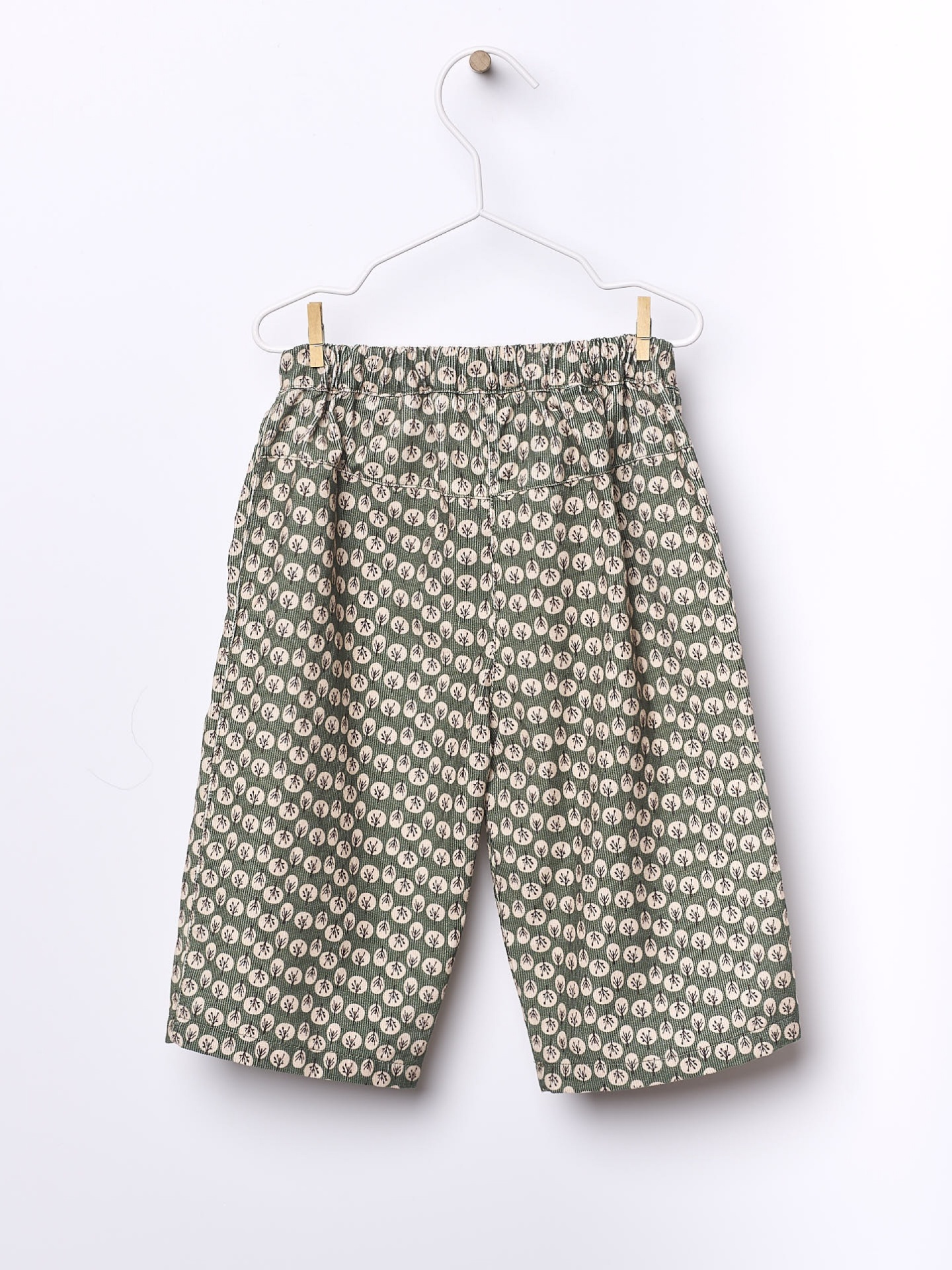 Calças de bombazine