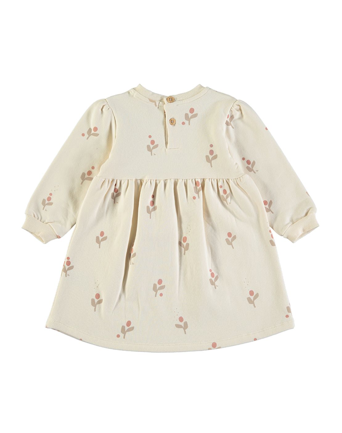 Vestido Flor Cream