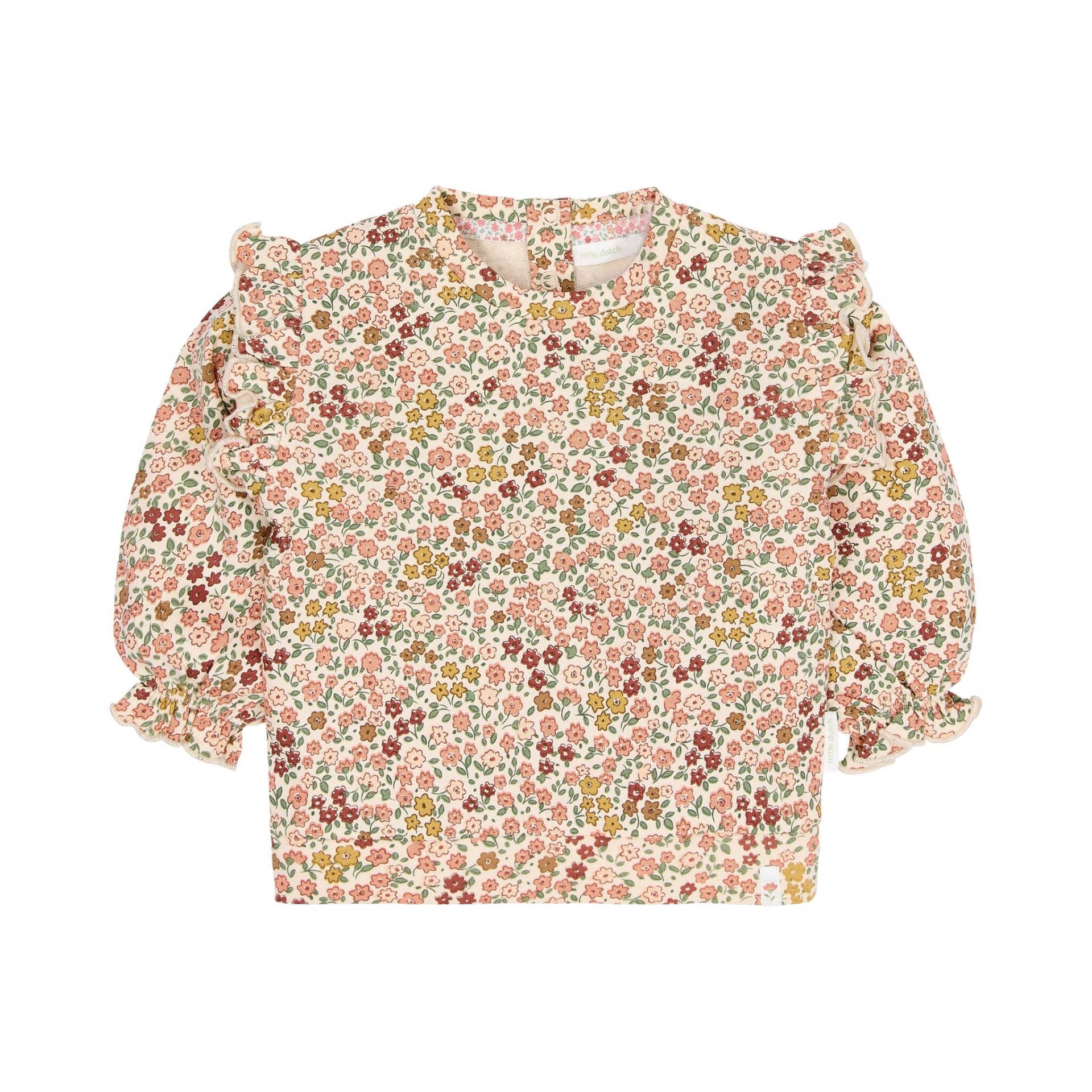 CAMISOLA SAFARI BLOOM ROSA COM FLORES