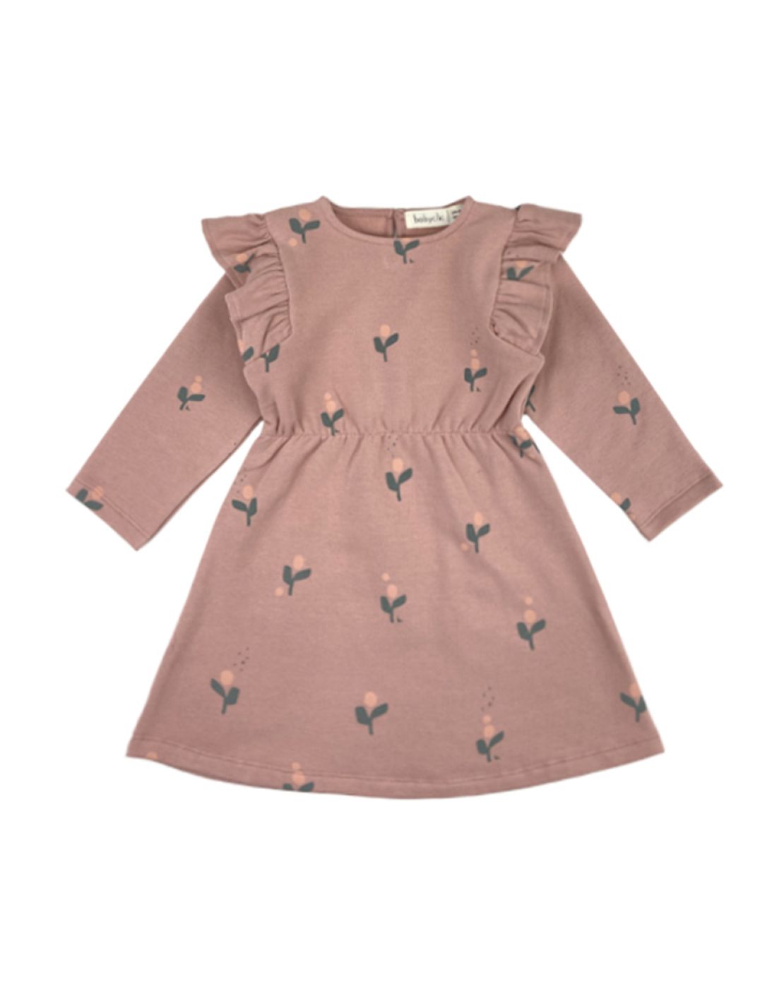 Vestido Flor Vintage Pink