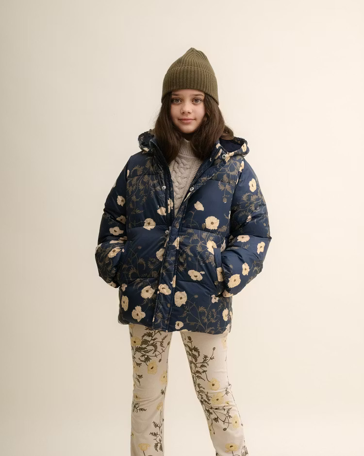 Casaco Garbo&Friends Navy Flos Puffer