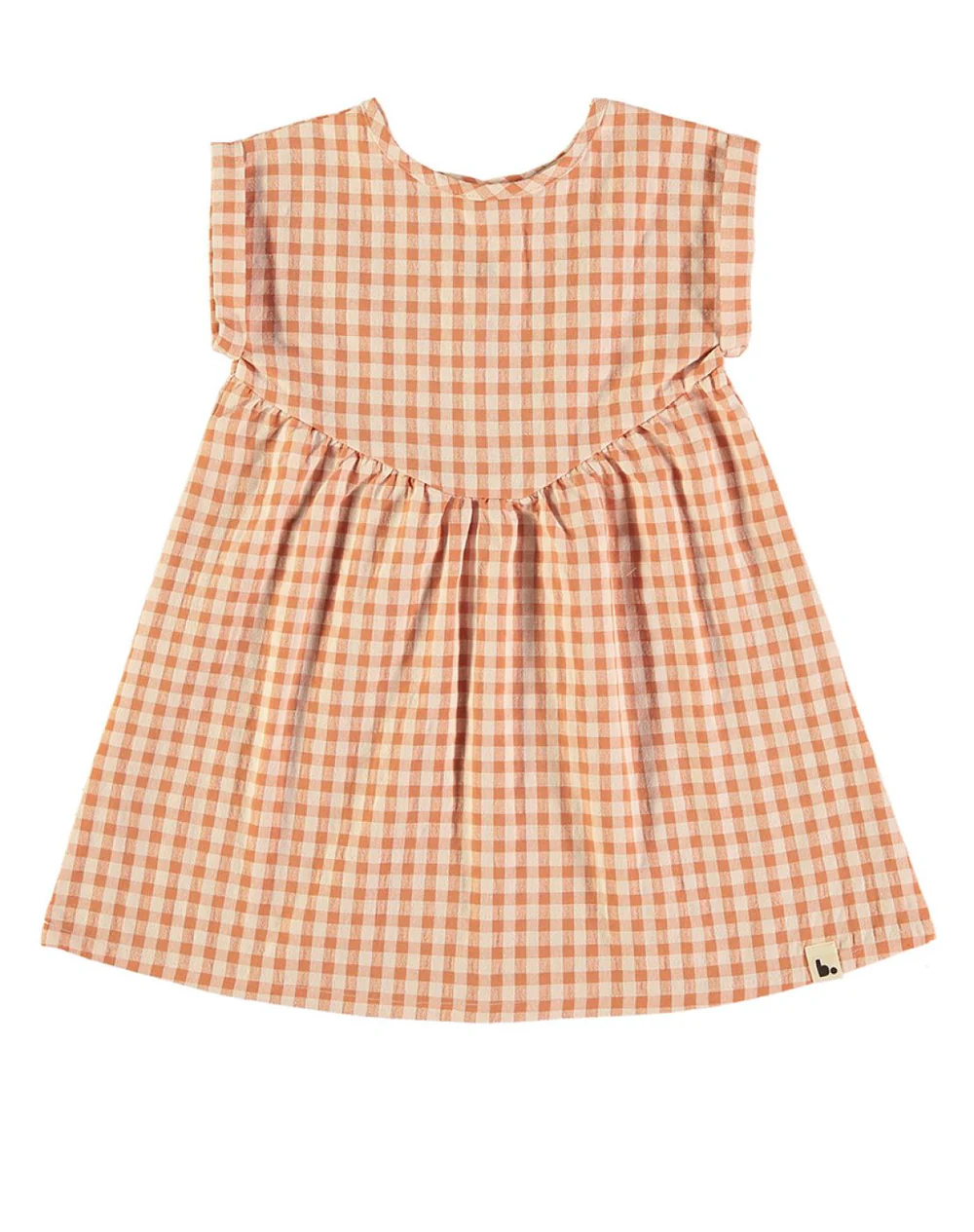 VESTIDO MATILDA CHECKS RUST
