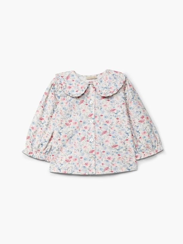 BLUSA DE BOMBAZINE - ÚNICA