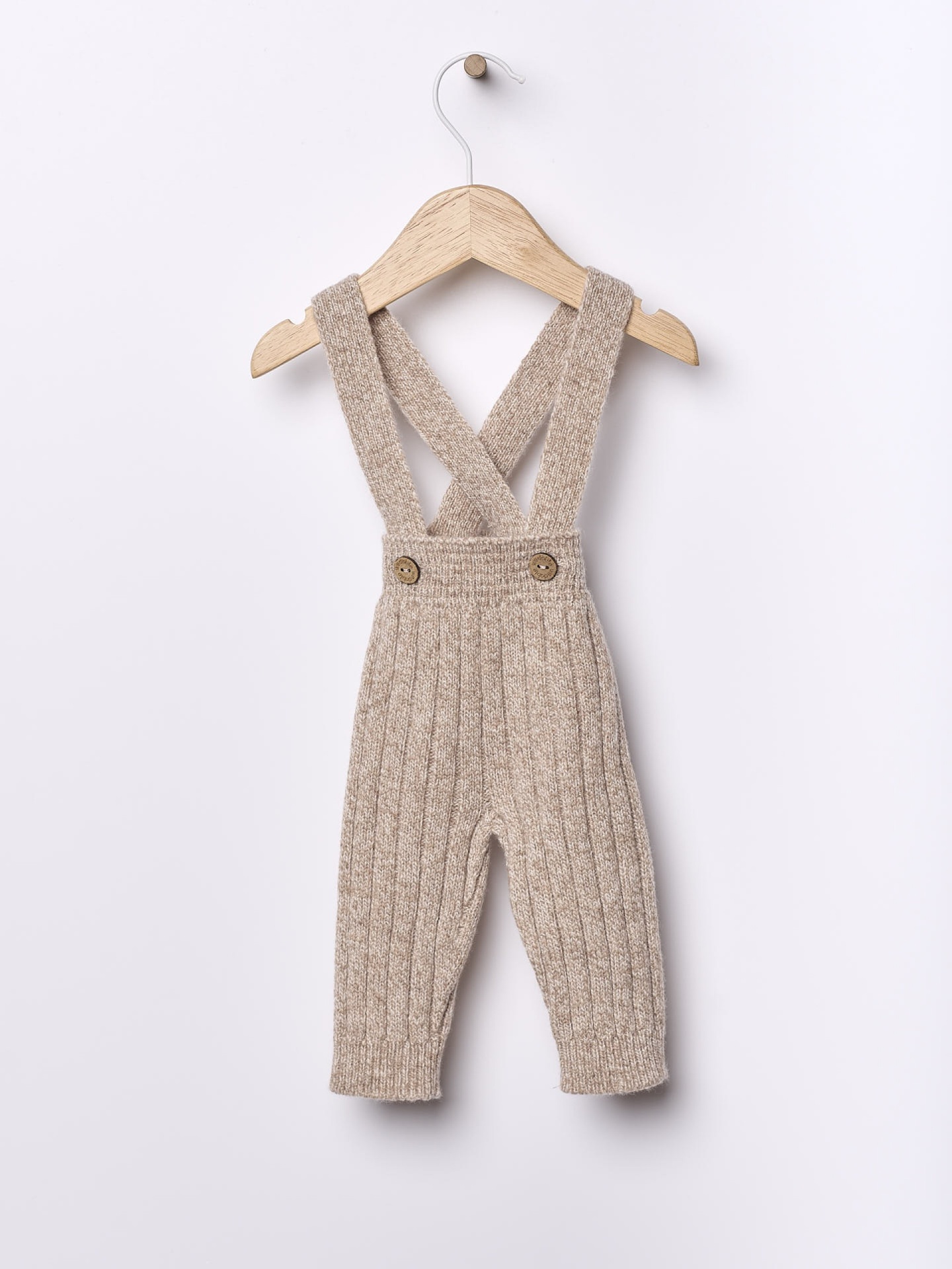 Calças tricotadas lã