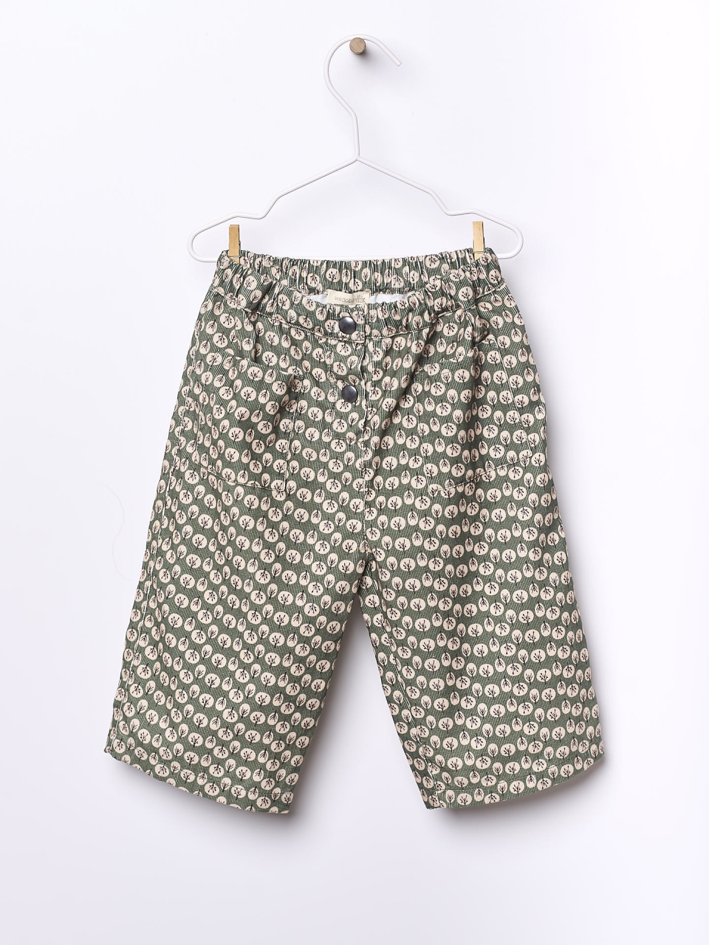 Calças de bombazine