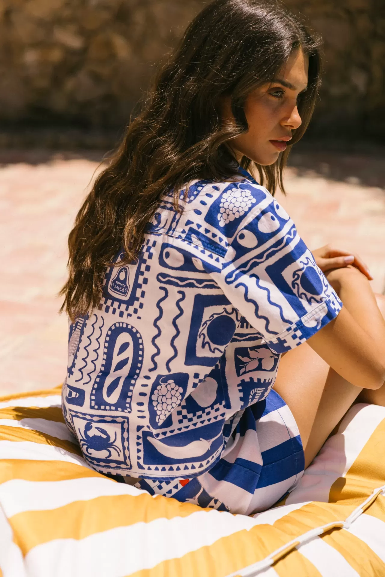 CAMISA POSITANO MULHER