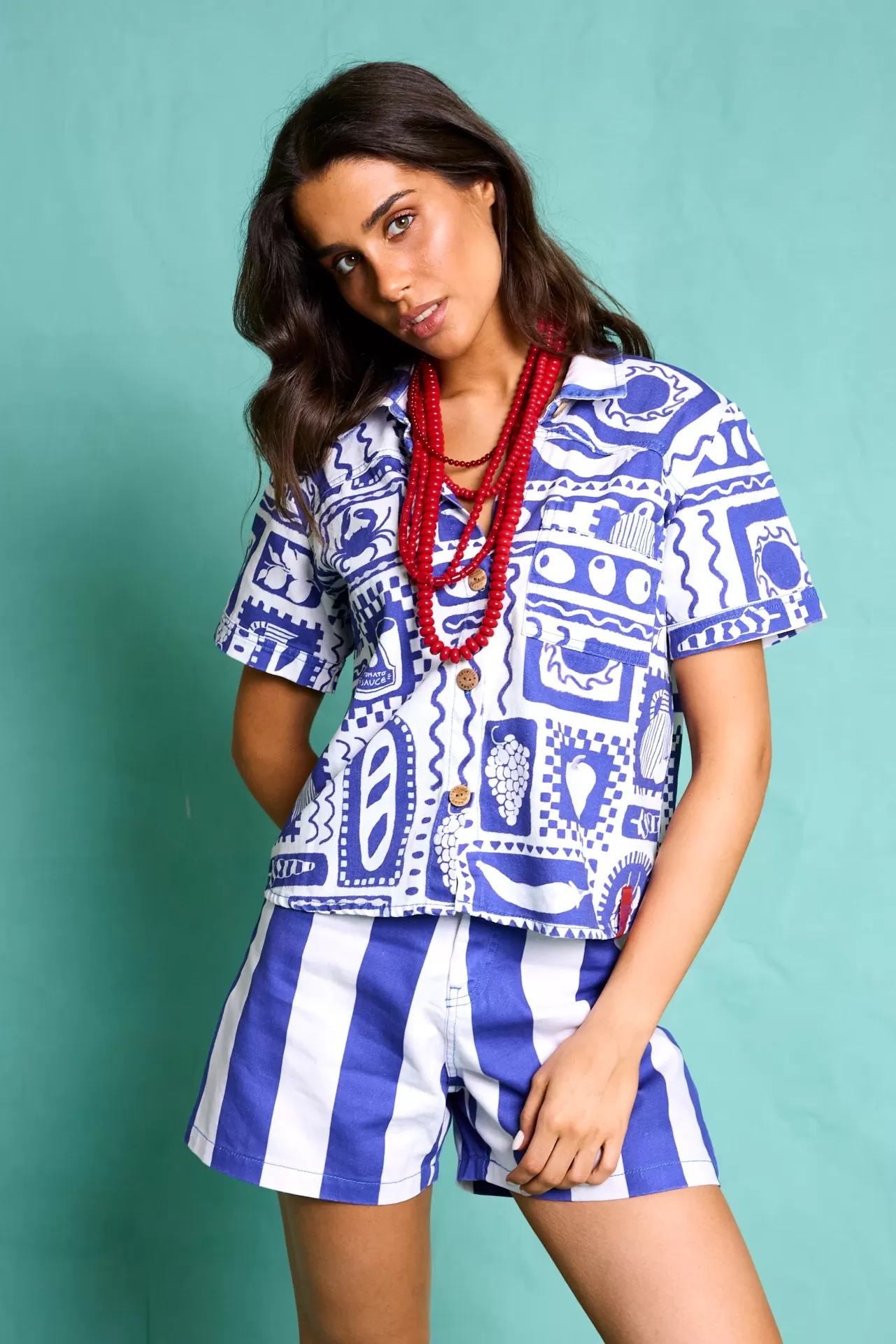 CAMISA POSITANO MULHER