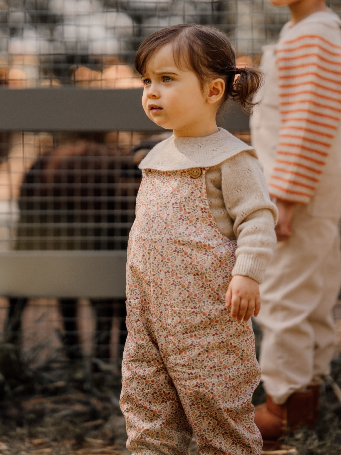 Jardineiras padrão floral