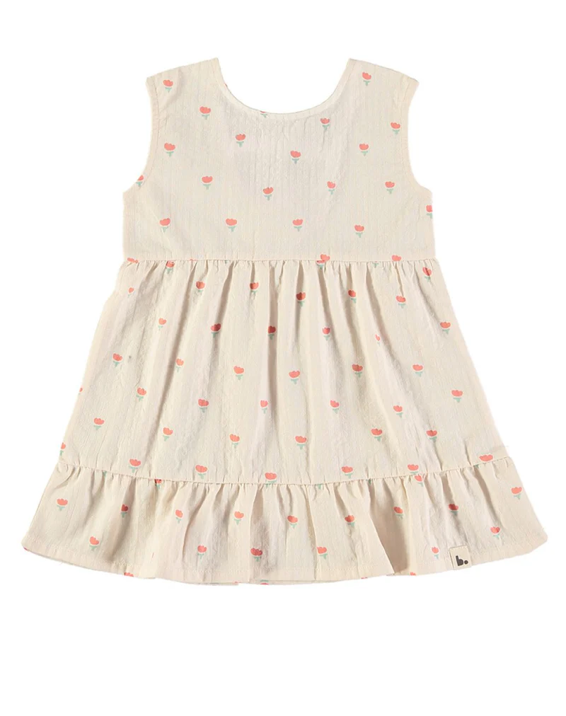 VESTIDO NINA POPPIES ECRU