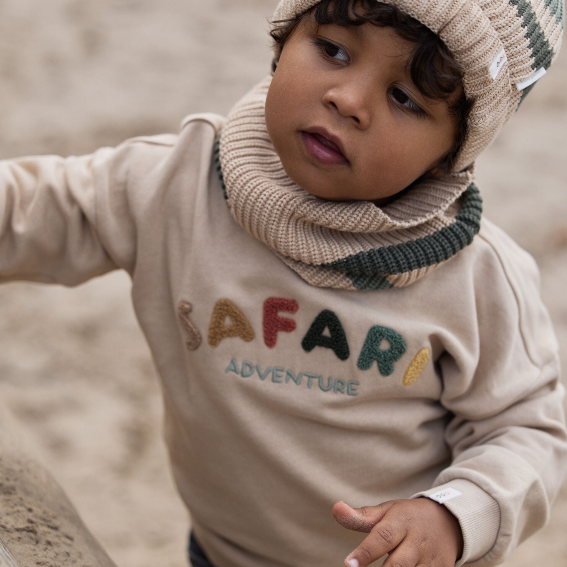 CAMISOLA SAFARI FRIENDS TAUPE