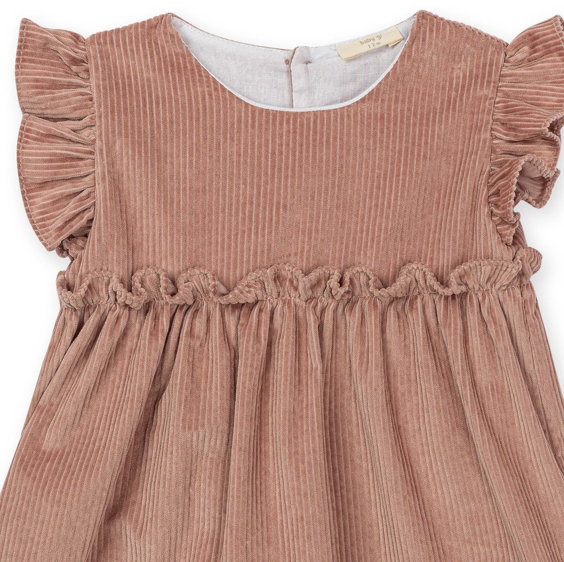 Vestido Casual - Rosa Velho