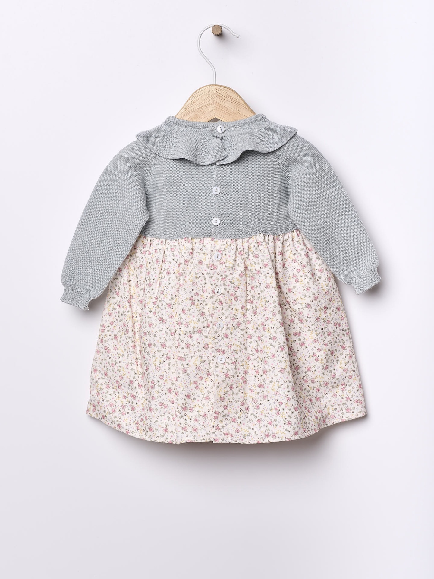 Vestido manga comprida