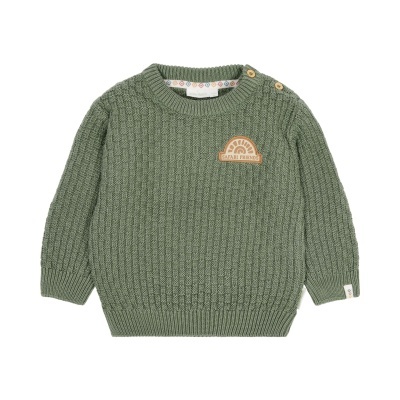 CAMISOLA DE MALHA SAFARI FRIENDS VERDE
