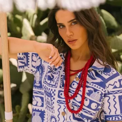 CAMISA POSITANO MULHER