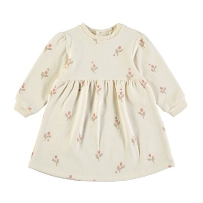 Vestido Flor Cream