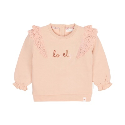 CAMISOLA SAFARI FRIENDS ROSA COM FOLHOS