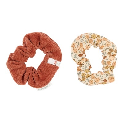 PACK DE 2 ELÁSTICOS SAFARI BLOOM ROSA