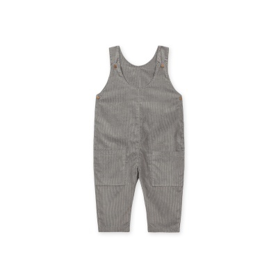 Jardineira Casual - Cinzento