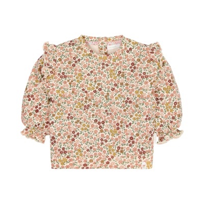 CAMISOLA SAFARI BLOOM ROSA COM FLORES