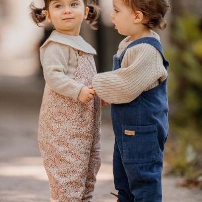 Jardineiras padrão floral