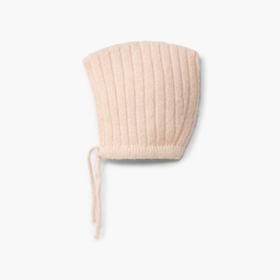TOUCA TRICOTADA DE LÃ - ROSA MOULINÉ