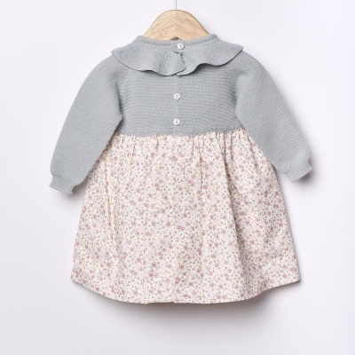 Vestido manga comprida