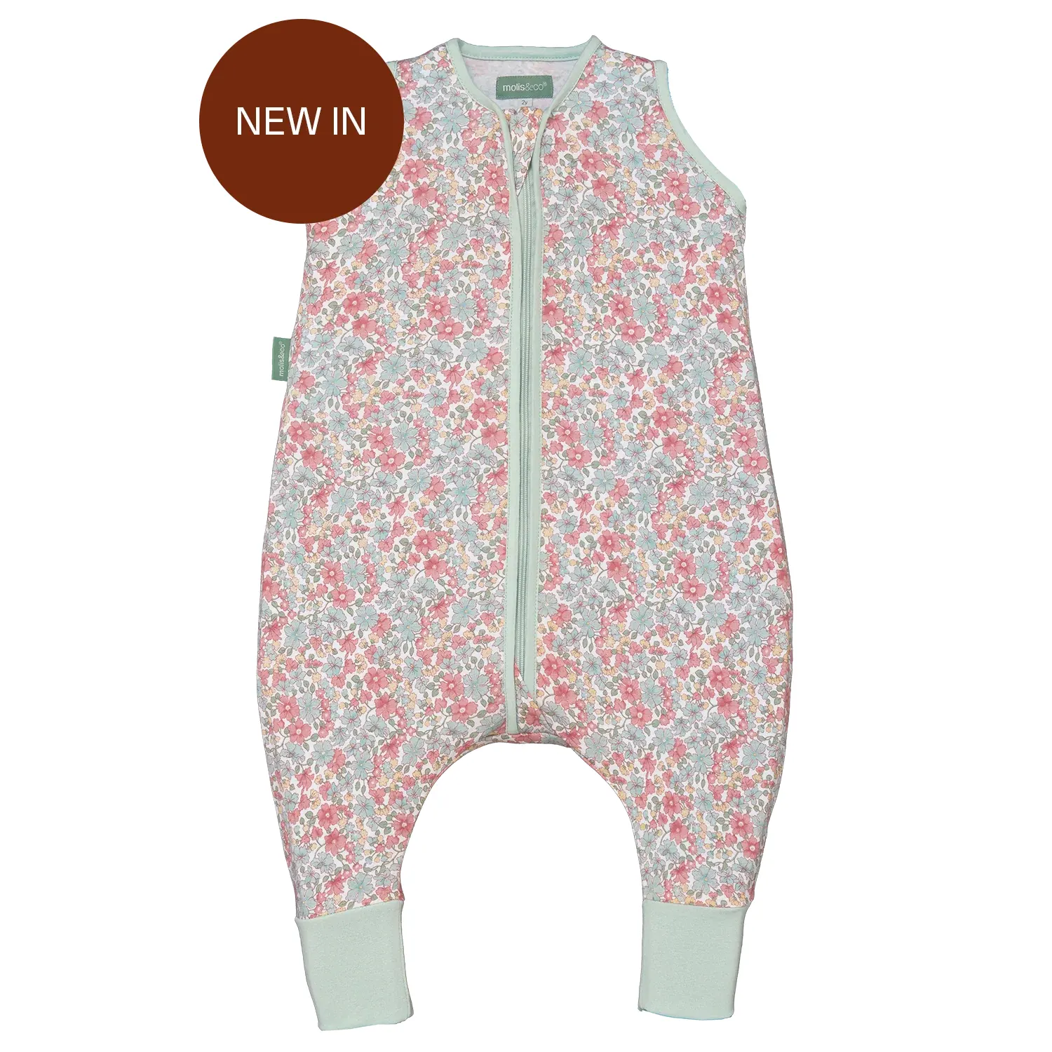 MOLIS&CO Saco de Dormir com Pernas Summer Bloom TOG 0.5 MOLIS&CO Saco de Dormir com Pernas Summer Bloom TOG 0.5