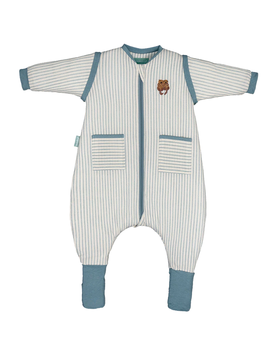 MOLIS&CO Saco de Dormir com Pernas e Mangas Blue Stripes TOG 2.5