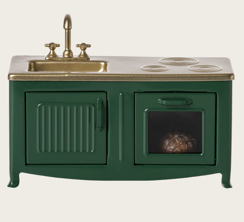 Maileg Cozinha para Ratinhos Verde Escuro Maileg Cozinha para Ratinhos Verde Escuro