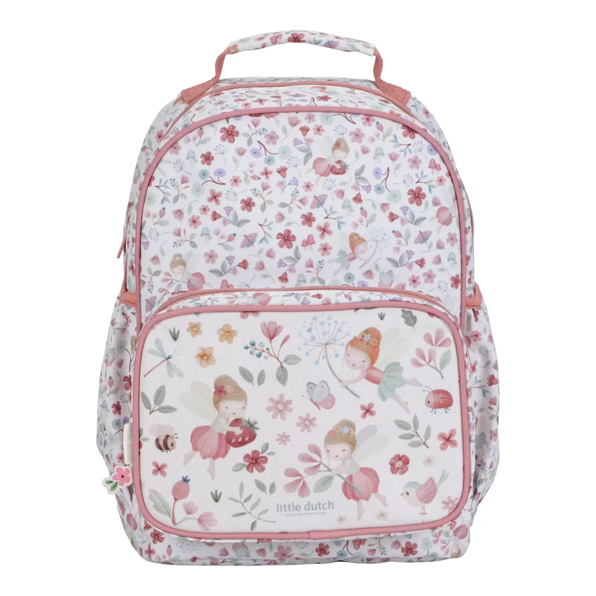 Little Dutch Mochila Média 35 cm Fairy Garden Rosa Little Dutch Mochila Média 35 cm Fairy Garden Rosa