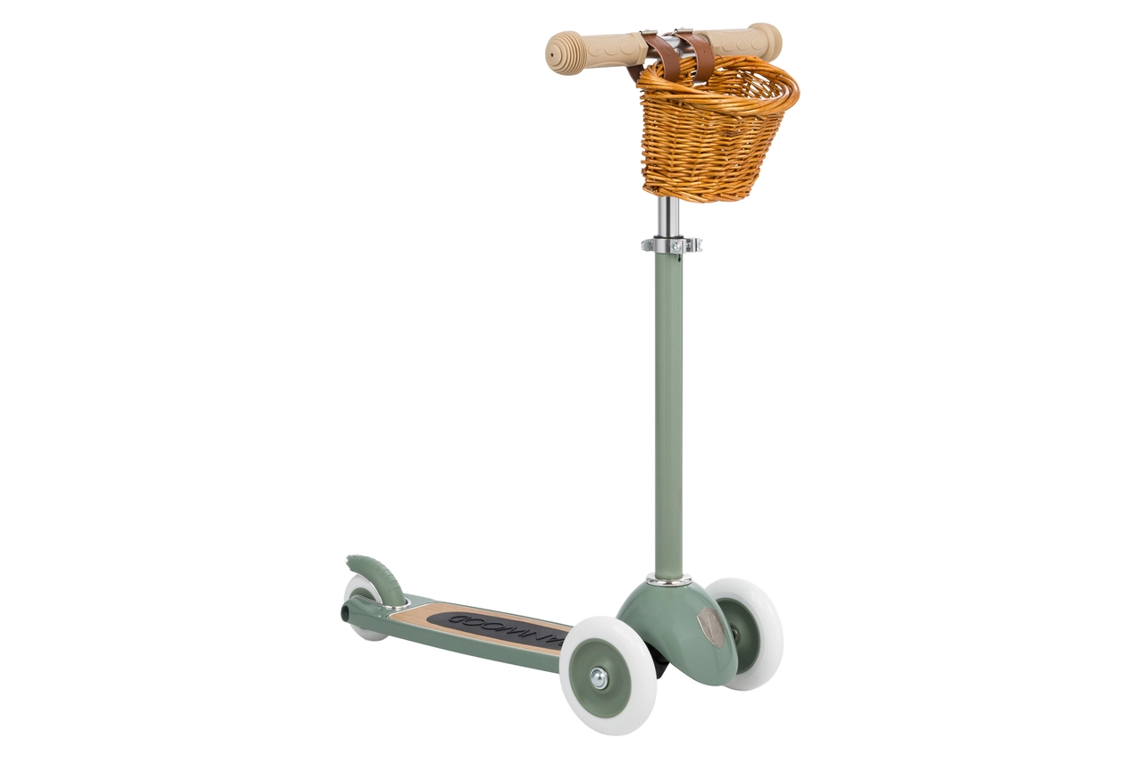 Banwood Trotinete Vintage 3 Rodas Verde Floresta Banwood Trotinete Vintage 3 Rodas Verde Floresta