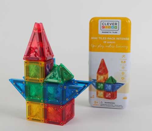 Cleverclixx Jogo Magnético de Viagem Vivo 28 Peças Cleverclixx Jogo Magnético de Viagem Vivo 28 Peças