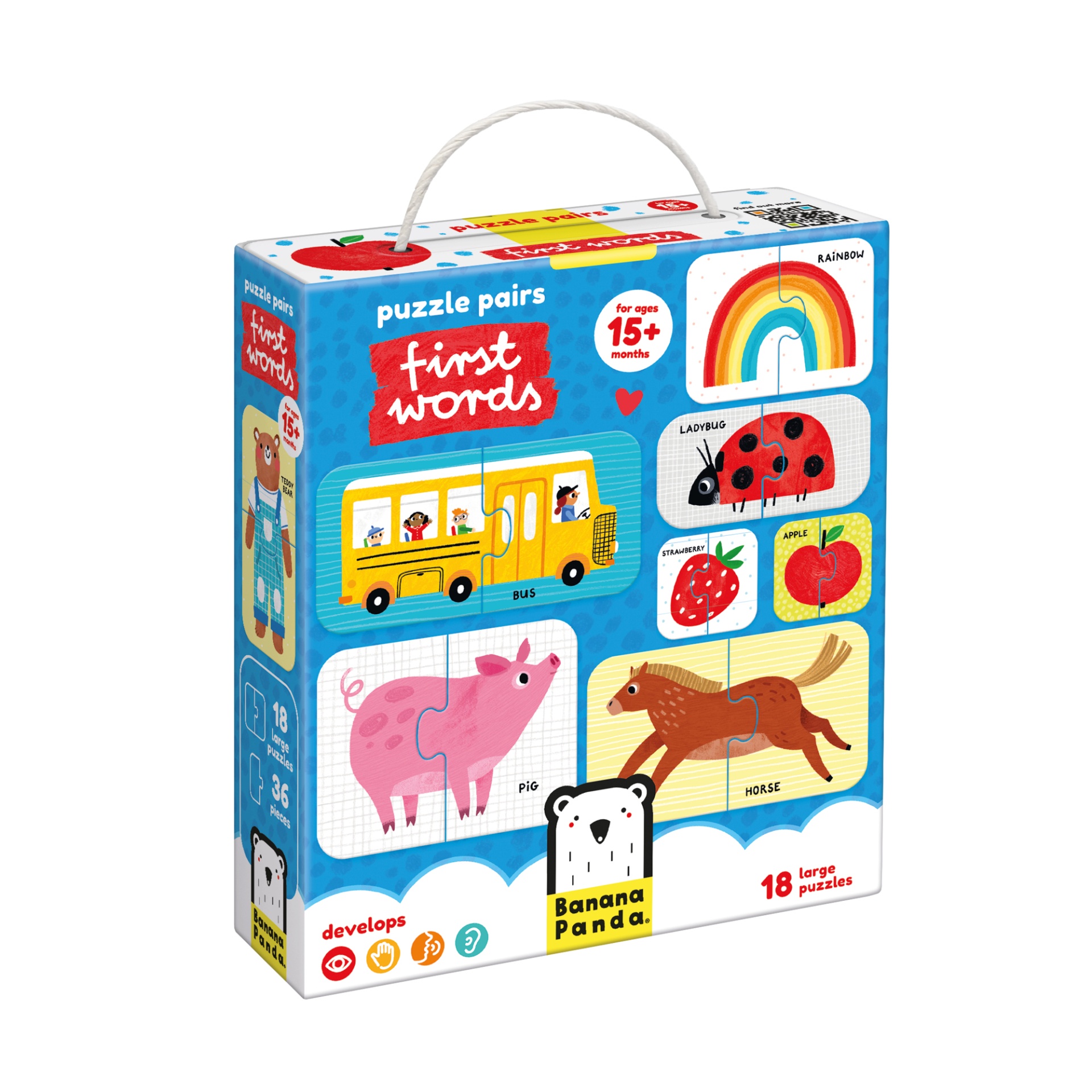 Banana Panda Puzzle Pares Primeiras Palavras Banana Panda Puzzle Pares Primeiras Palavras