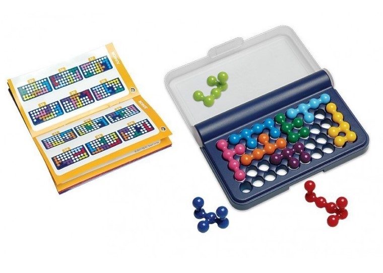 IQ Fit Giochi Di Logica 3D – 120 Sfide E 6 Livelli, Rompicapo Per Bambini 10+ E Adulti, Gioco Da Tavolo Compatto