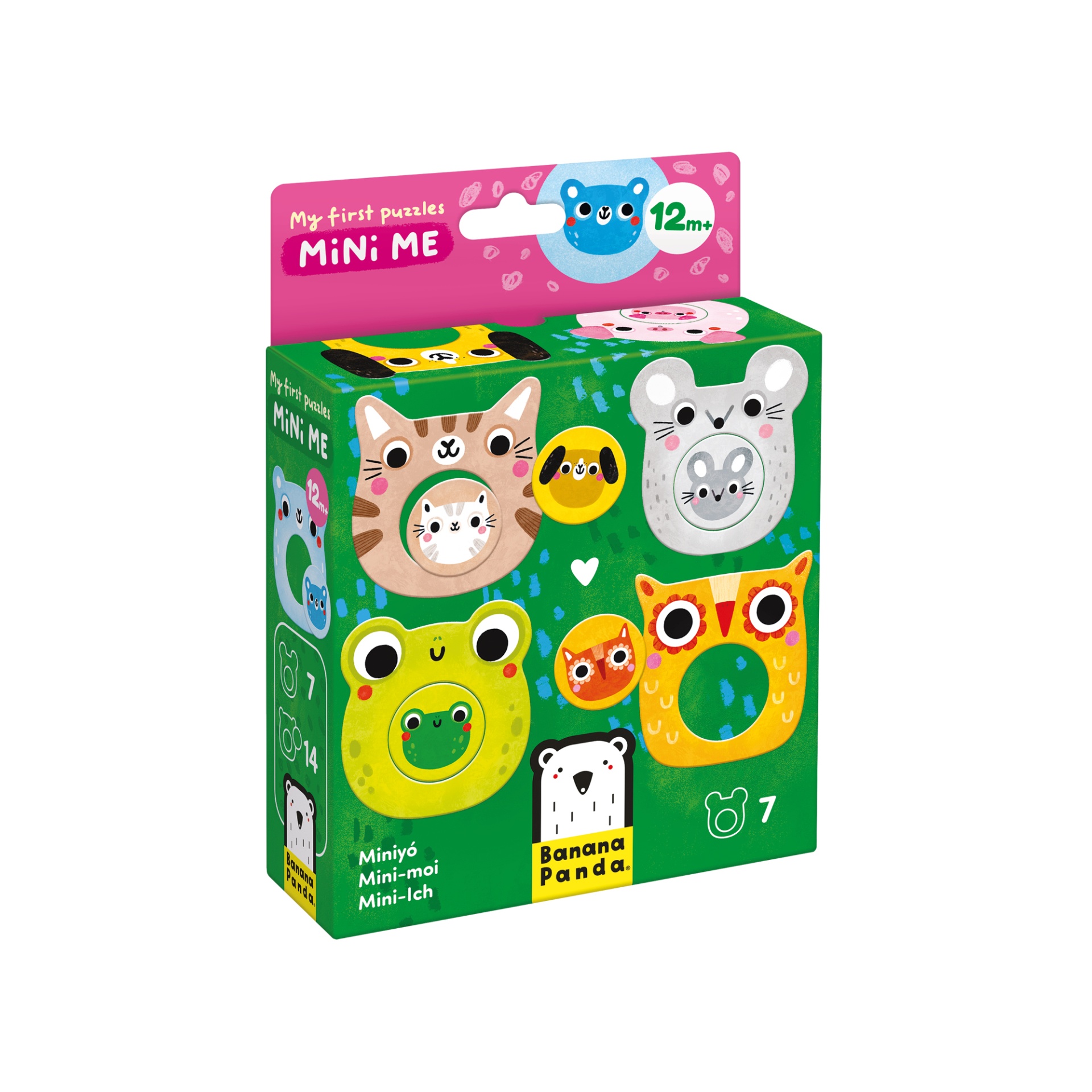 Banana Panda Puzzle My First Puzzles Mini Me 12+ Meses Banana Panda Puzzle My First Puzzles Mini Me 12+ Meses