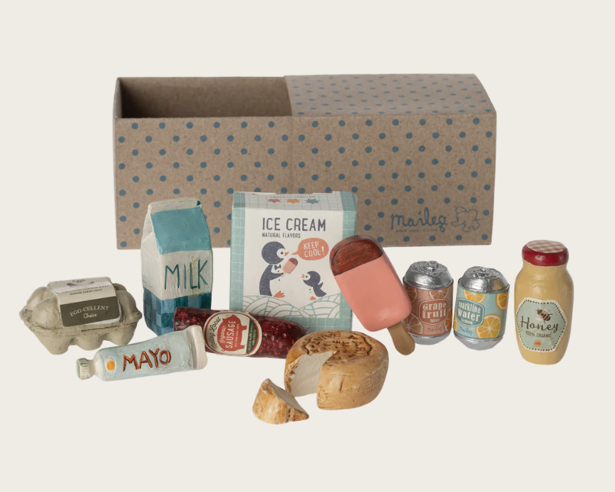 Maileg Caixa com Alimentos Maileg Caixa com Alimentos