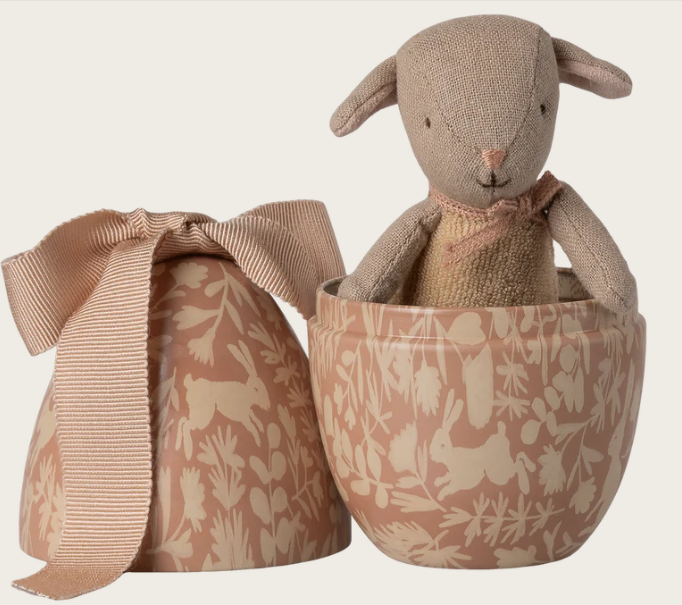 Maileg Ovo da Páscoa com Cordeirinho Micro Pequeno Rosa Pastel Maileg Ovo da Páscoa com Cordeirinho Micro Pequeno Rosa Pastel