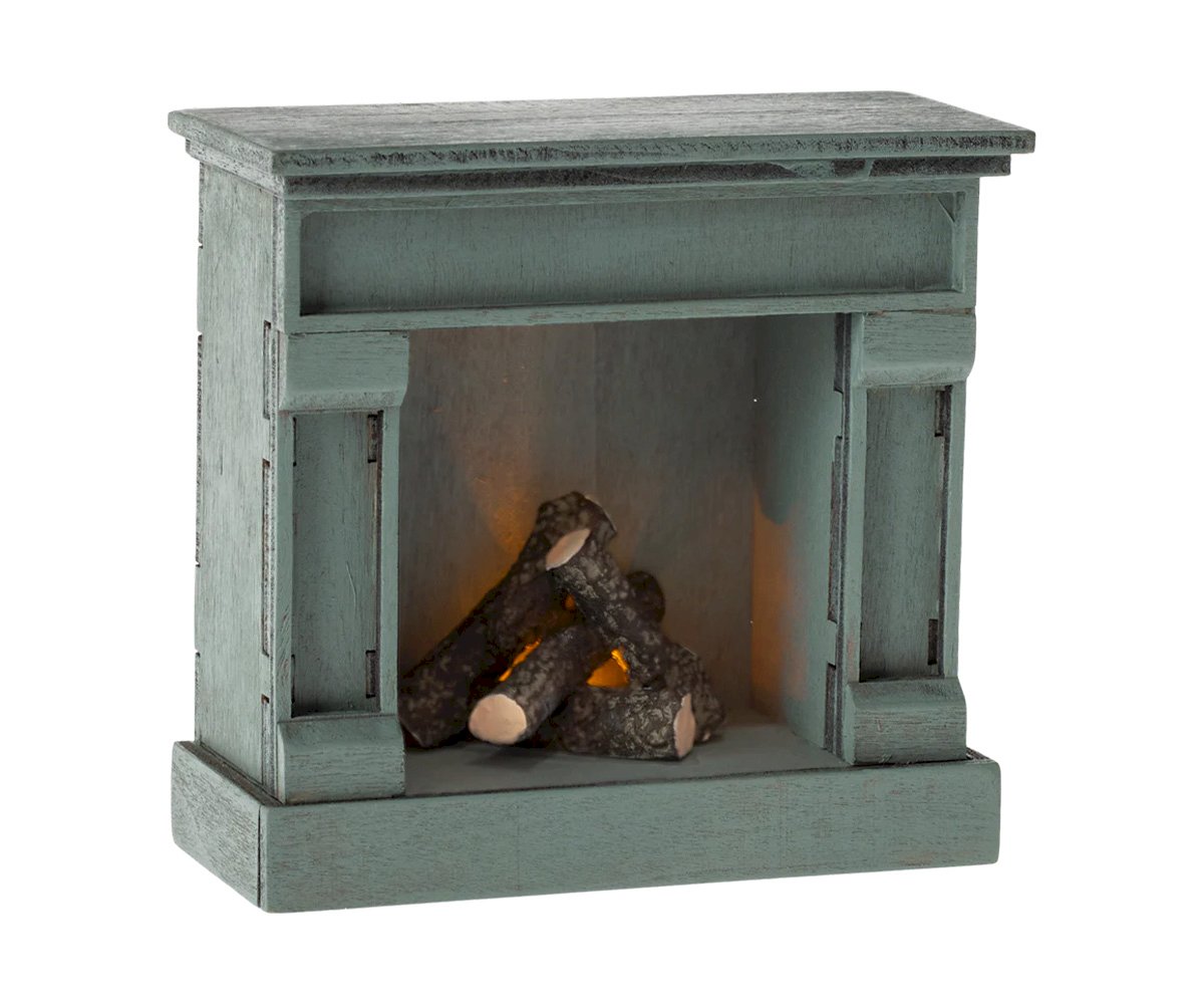 Maileg Lareira para Ratinhos Azul Maileg Lareira para Ratinhos Azul