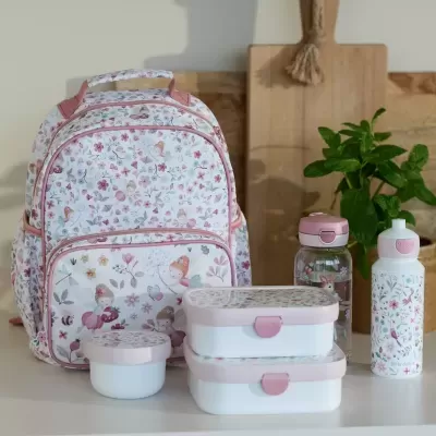 Little Dutch Mochila Média 35 cm Fairy Garden Rosa Little Dutch Mochila Média 35 cm Fairy Garden Rosa