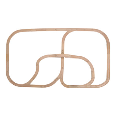 Little Dutch Railway Train Xxl Set - Starterkit