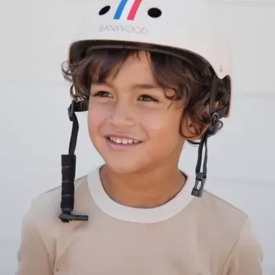 BANWOOD Capacete Infantil Riscado