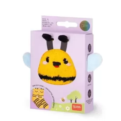 Legami Meias Polares Antiderrapantes Kids Abelha