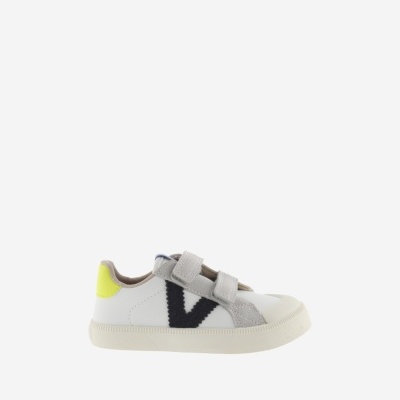 Victoria Shoes Sapatilhas Oliver Efeito Pele Detalhes Amarelo