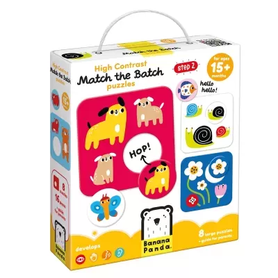 Banana Panda Puzzle Match the Batch 15+ Meses